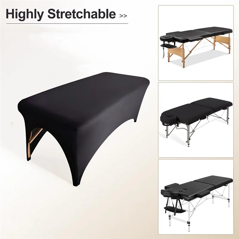 

A88E-Massage Table Cover Protective Topper Spa Bed Cover Professional Lash Bed Cover Stretchy Beauty Bed Excellent