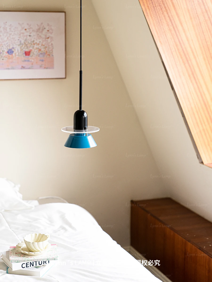 ضوء قلادة رفع بجانب السرير الاسكندنافي، مدخل غرفة النوم، ضوء خط معلق طويل #2