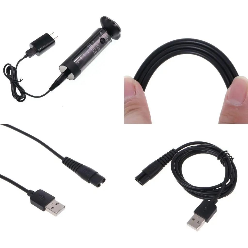 

Y1UB Electric Shaver USB Charging Cable Power Cord Electric Adapter for Electric Shaver MJTXD01SKS Plug