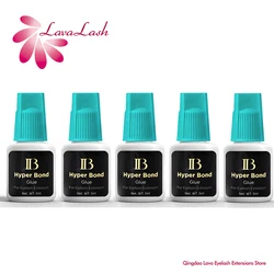 5 Bottles IBeauty Hyper Bond Cyan Cap 5ml Supplies for Eyelash Extensions Glue Makeup Tools Korea Beauty Health Shop 0.5S Drying