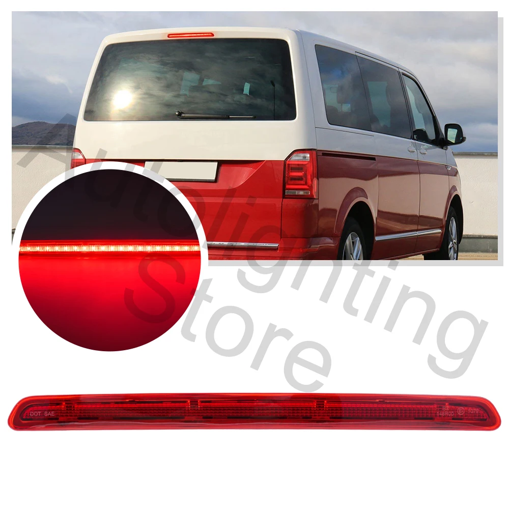 

1P LED High Mount 3rd Brake Light Rear Stop Lamp For VW Transporter T6/T6.1 2016-2024 Tail Warning Lamp