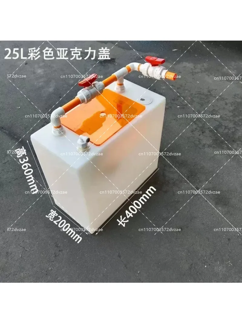 Thickened Marine Tank with Automatic Circulation and Large-mouth Acrylic Cover Plate Fish Tank for Anti-corrosion