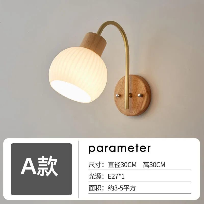 Wall Lamps Mirror Light for Living Room Bedroom Solid wood Corridor Lighting Fixtures Nordic Modern Home Decor Loft Luminaria