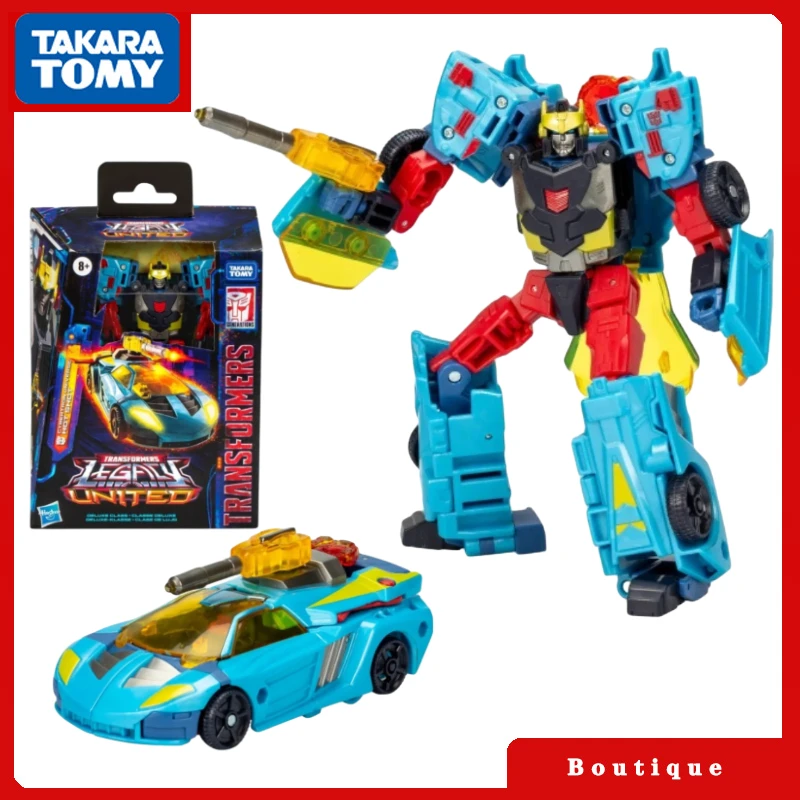 

In Stock Takara Tomy Transformers Toys Legacy United Deluxe Class Hot Shot Autobot Action Figures Classic Hobbies Collectible