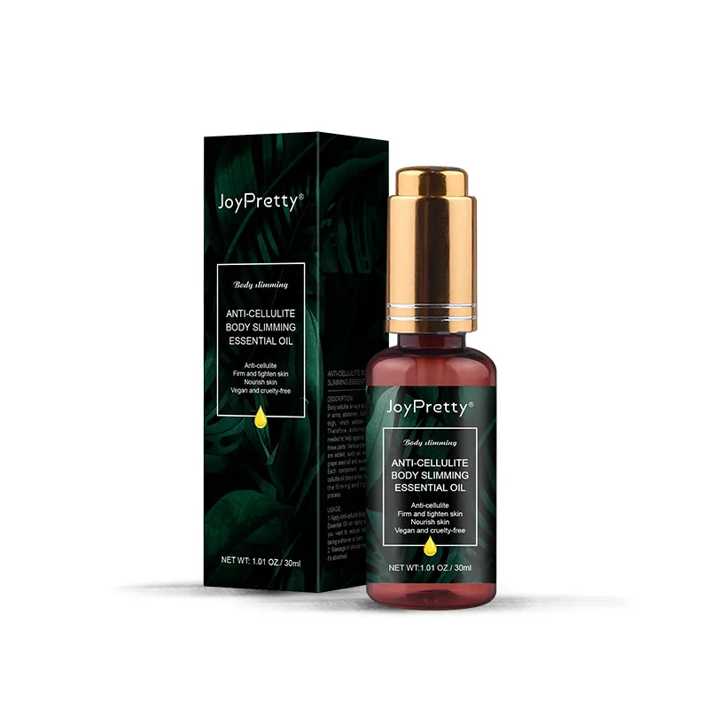 JoyPretty aceite esencial adelgazante para perder peso, masaje adelgazante para el vientre, removedor de celulitis, aceite quemagrasas, reparación del vientre, 30ml