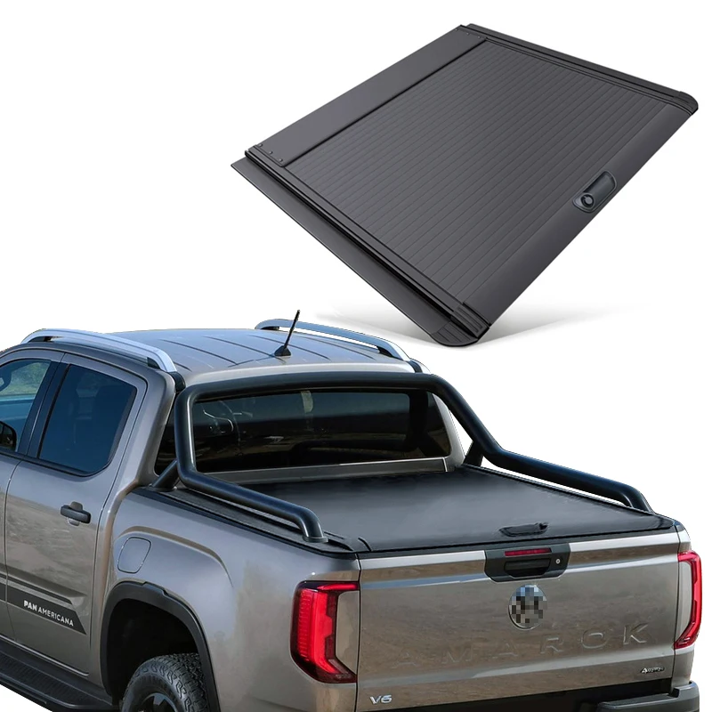 

Car Parts Roller Lid up Pick up Truck Aluminium Alloy Tonneau Cover for VW Amarok 2019-2024