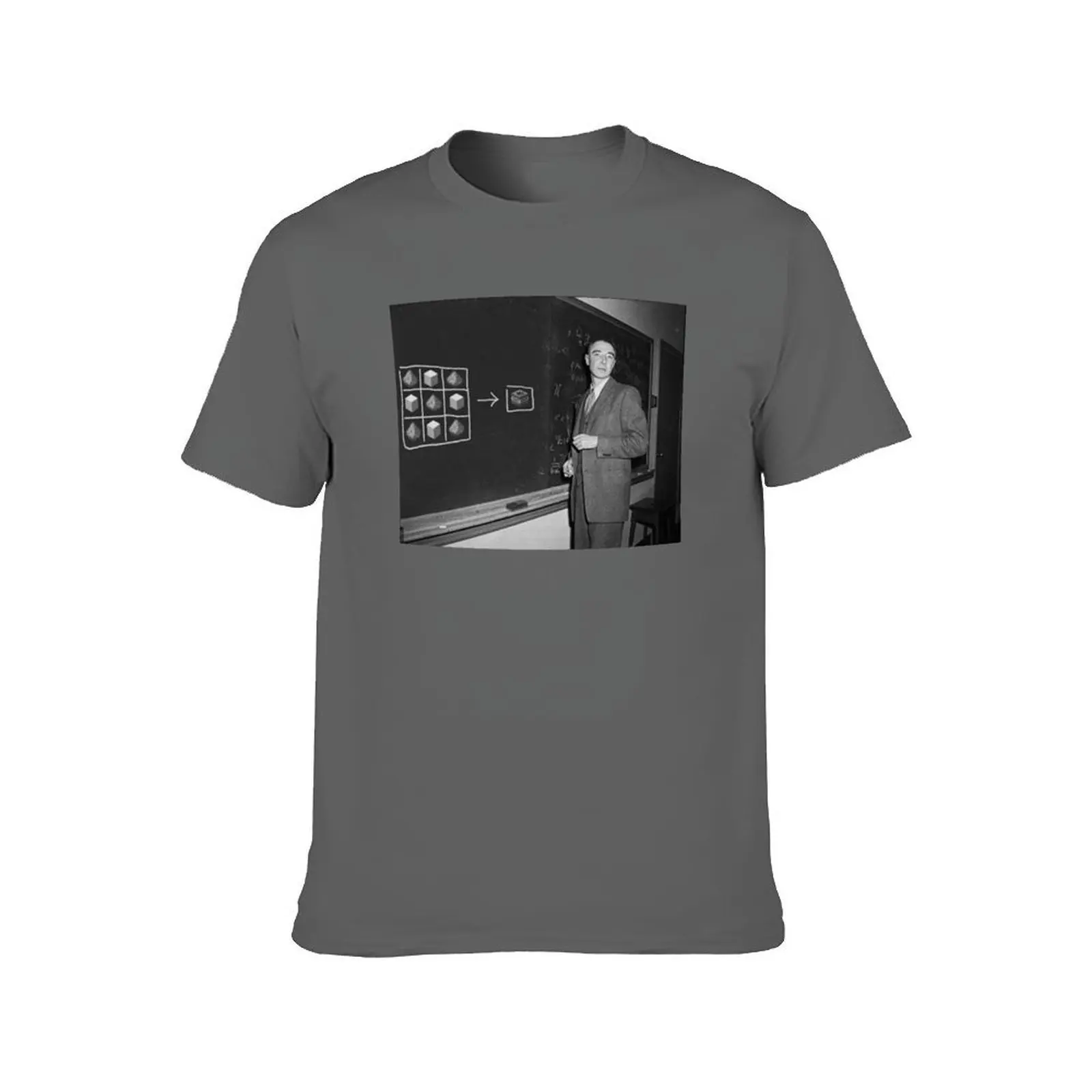 تي شيرت Blursed Oppenheimer تي شيرت مطبوع حسب الطلب تي شيرت قطن 100% تي شيرت