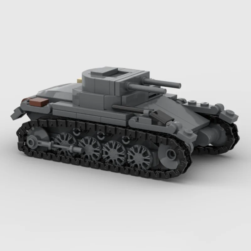 

240pcs MOC Panzer I Tank Model Building Blocks Construction Assemble Toys DIY Creative Christmas Gifts Idea Education Brick Kids