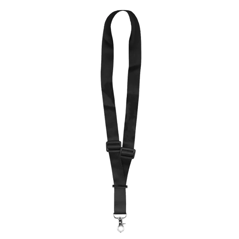 DXAB Ergonomic Remote Lanyard for FPV Smooth Fabric Adjustable 60cm Neck Strap Classical Black Controller Hanging Rope