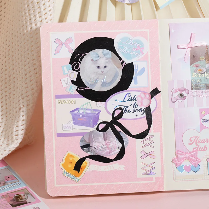 Mr. Paper4 Style Is Optional, Ins Ballet Style Stickers, DIY Decorative Material Stickers Made By Girls By Hand