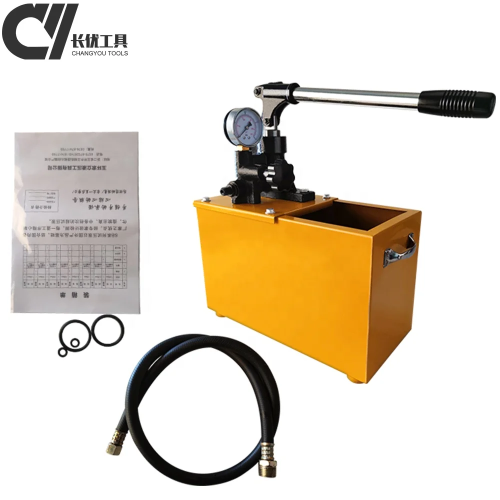 Fotografia 7: SB-1.6G Bomba de teste de pressão manual com controle preciso de pressão Bomba de teste de água