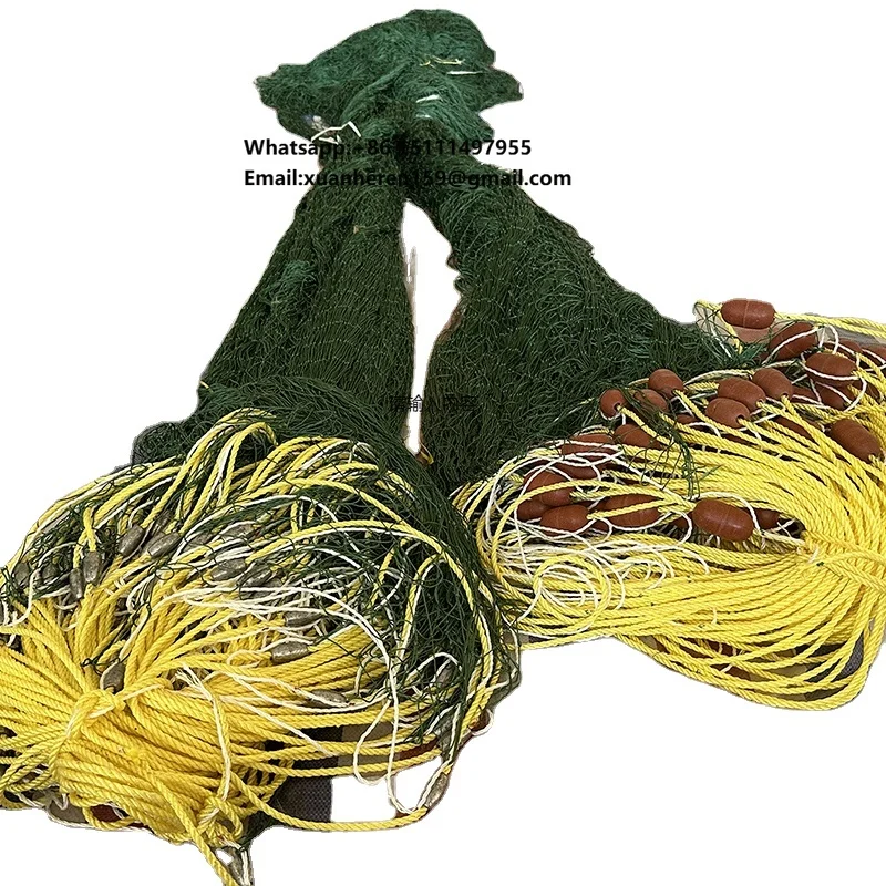 

China Manufacturer Portable Drag Fishing Net for Catching Sardines and Squid Nylon Trawl Net