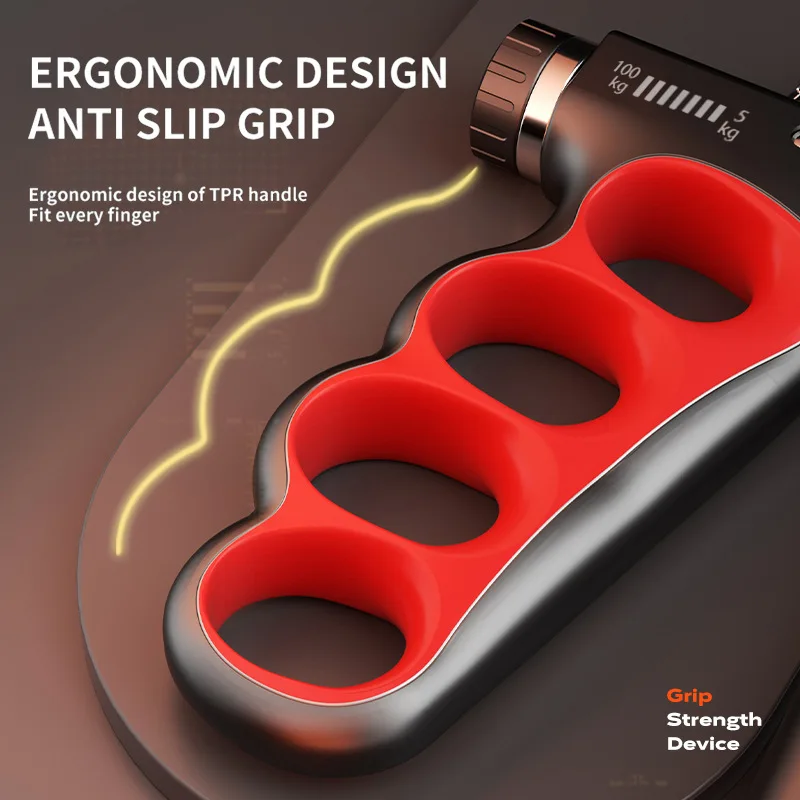 5-100KG Grip Strength Gym Wrist Expander Hand Strengthener Adjustable Muscle Recovery Fitness Hand Strength Exercise image 3