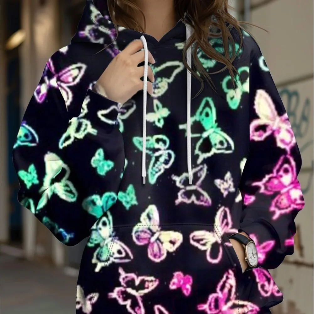 

Толстовка с 3D принтом цветочной пчелы, женская модная уличная одежда, толстовки с капюшоном, пуловер, топы Y2K, спортивный костюм, пальто унисекс, одежда