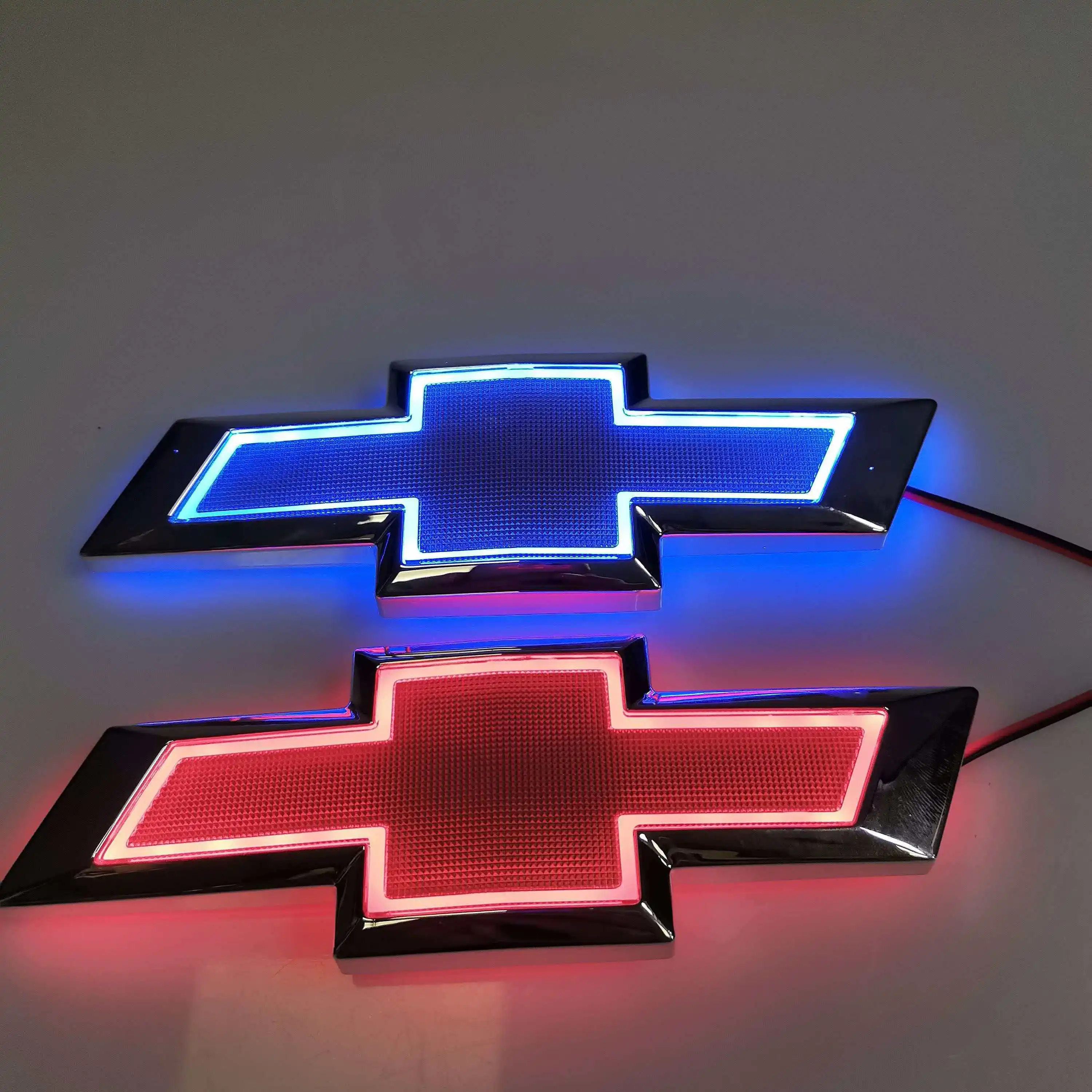 

5D LED Chevrolet Car Emblem Trunk Tail Logo Light Badge Lamp Compatible NO for TRUCK