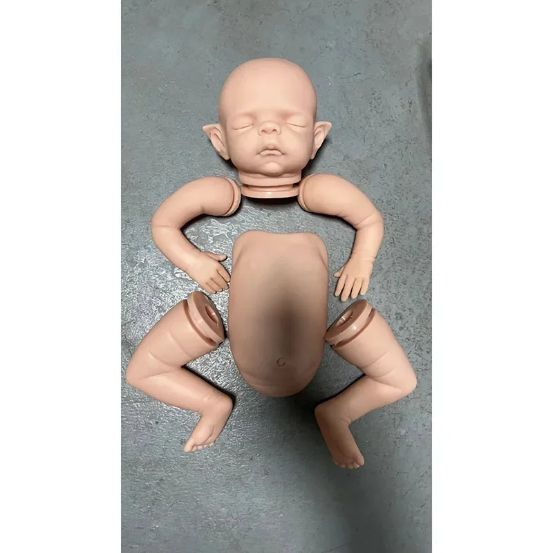 16Inch Reborn Doll Kit  Pumpkin Pixie Limited Edition Fresh color Unfinished Unpainted Doll Parts with cloth body