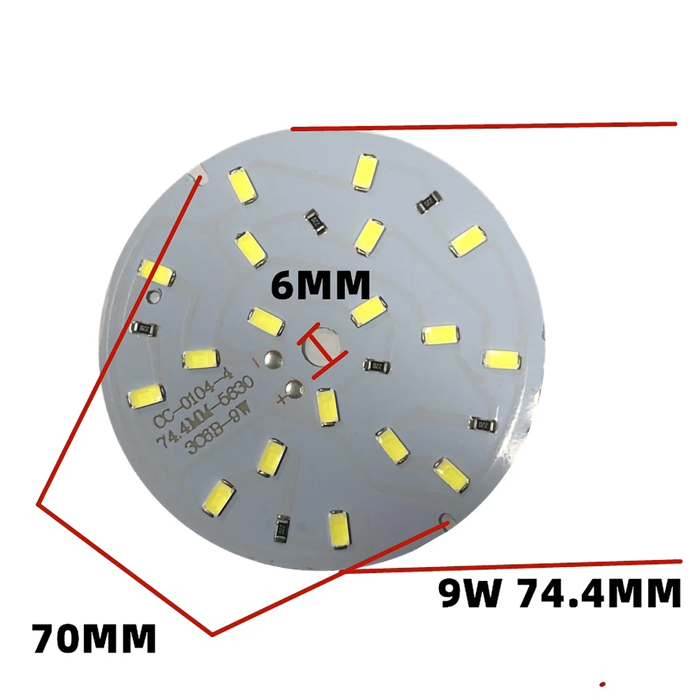 10 PCS 3W 5W 7W 9W 12W 12V LED Light Panel White Warm White SMD 5730 Chip Suitable For DIY Light Bulb Light Source Modification