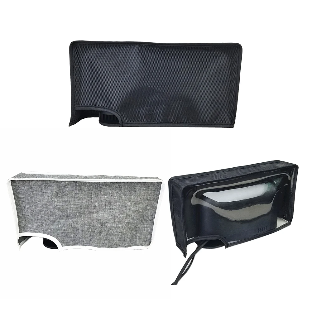 Capa protetora contra poeira para nintendo switch 2, nylon preto/transparente tpu, à prova d'água, capa protetora à prova de poeira para switch 2