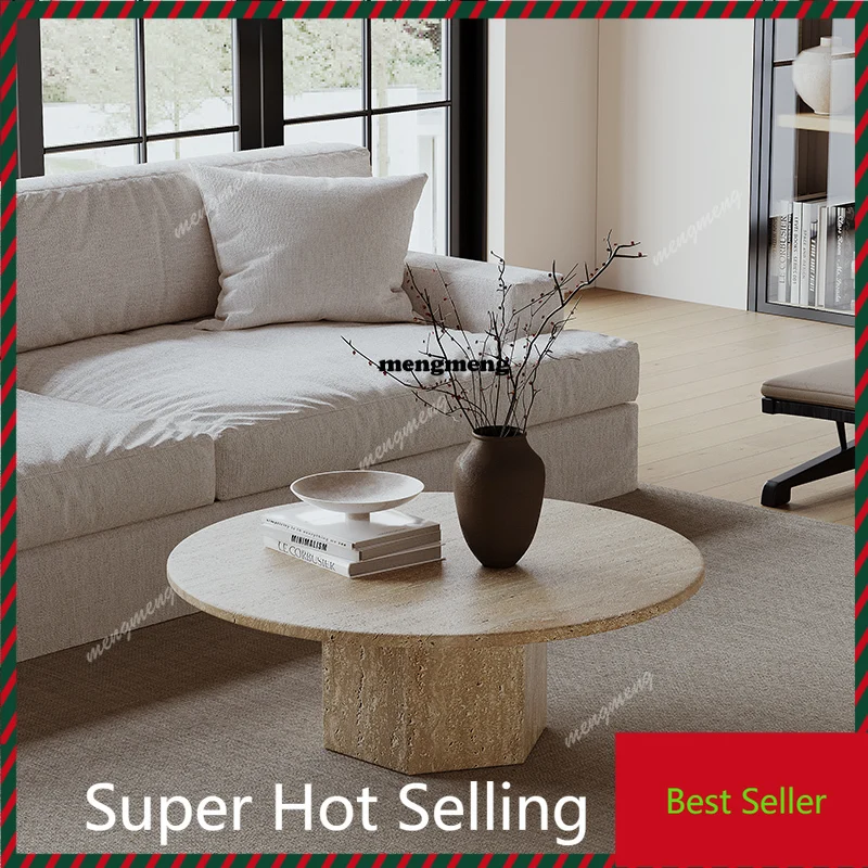 

Minimalist Light Luxury Coffee Table Italian Aesthetics Organizer Romantic Coffee Table Decoration Mesa Auxiliar Home Furniture