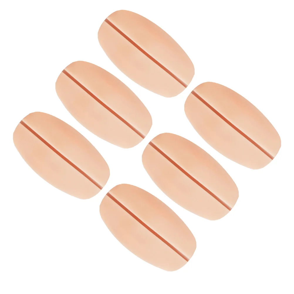

6pcs Anti-Slip Shoulder Pads Invisible Silicone Cushion For Women Stretchable Bra Enhancer Daily Wear Fitness Shaping Support