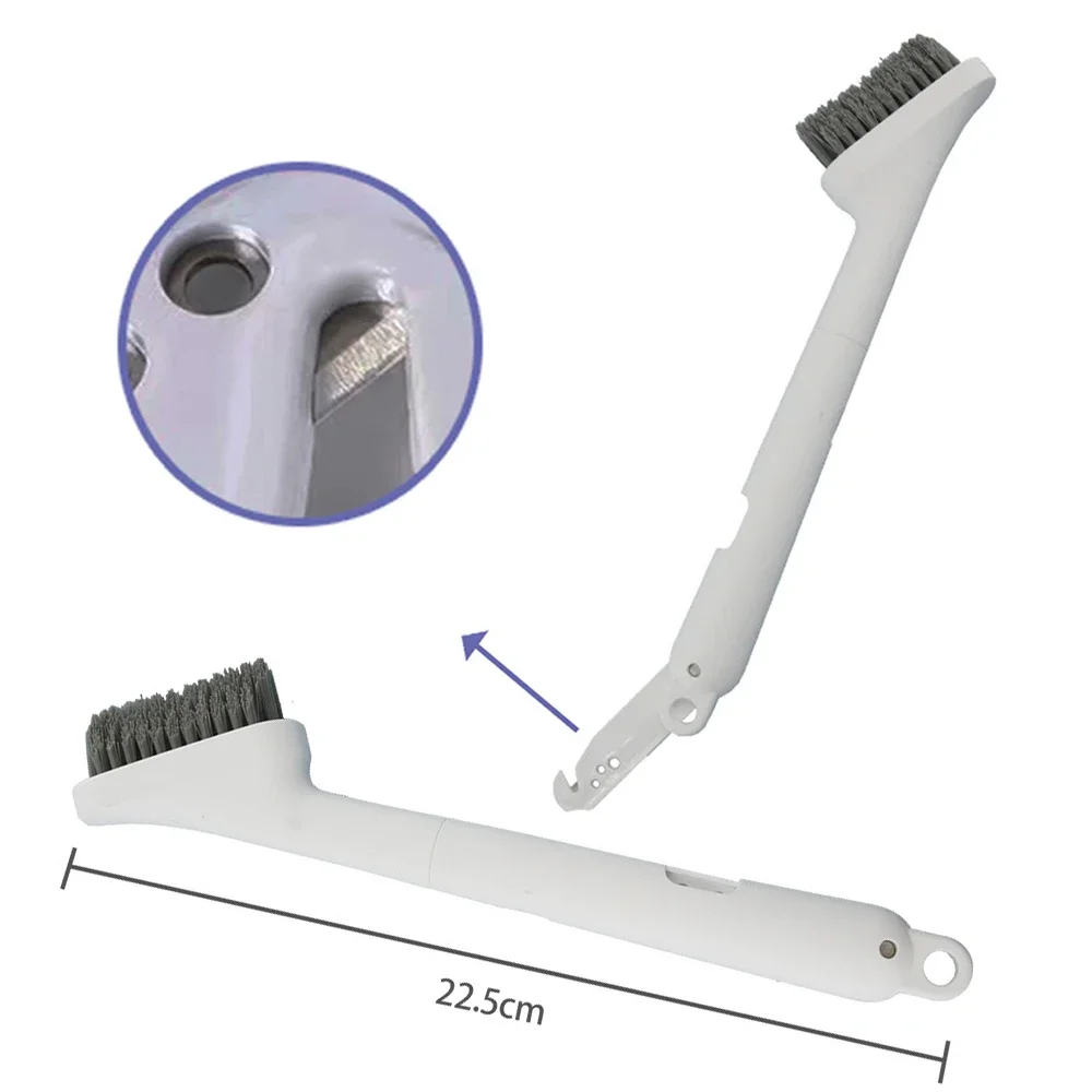 White Hard Hair Cleaning Brush with Bla for Dreame/TINECO/BISSELL/MIDEA Vacuum Cleaner Replacement Cleaning Brush Accessories