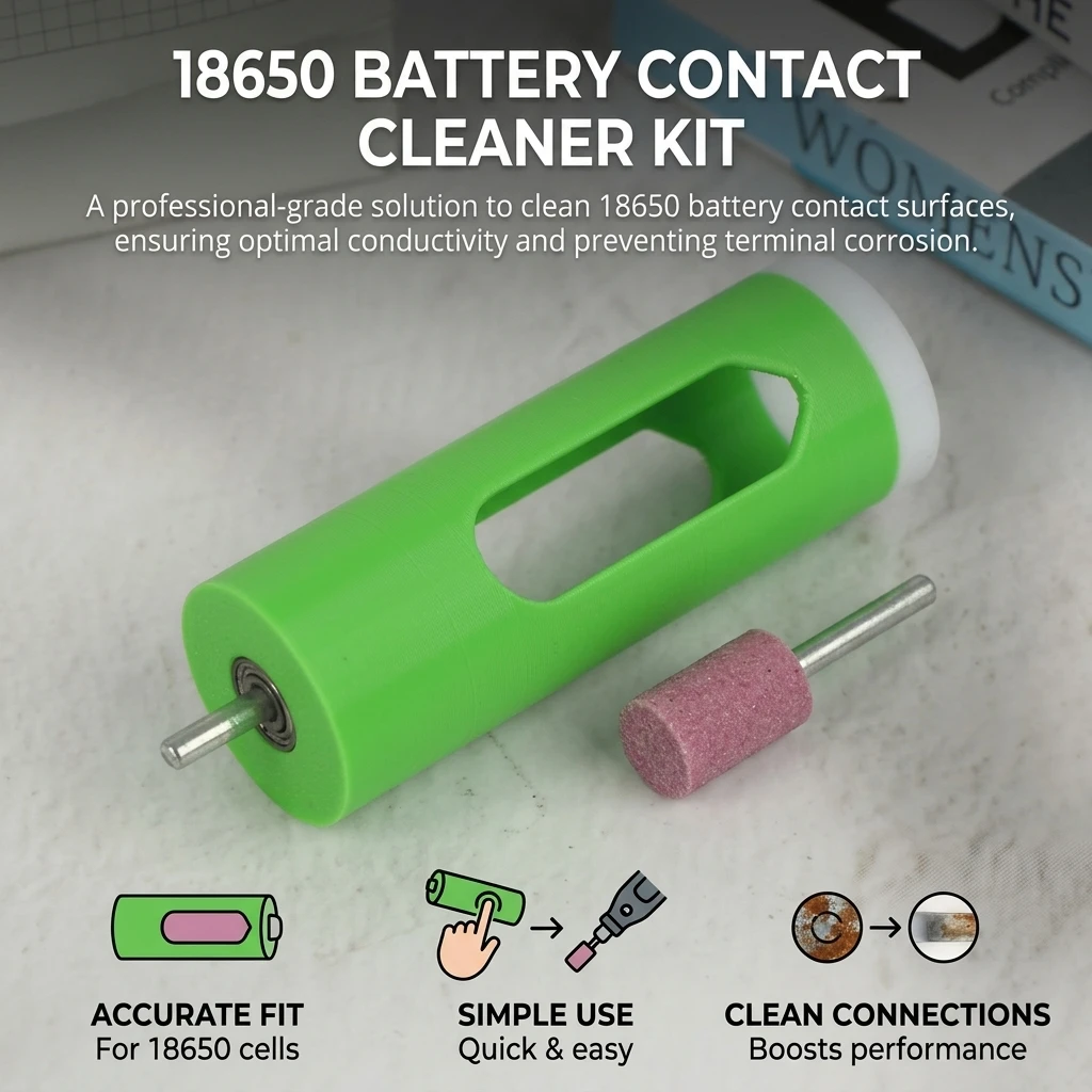 Battery Spot Welding Polishing Tool Suitable For 18650/21700 Lithium Battery Spot Welding And Polishing Compact And Practical