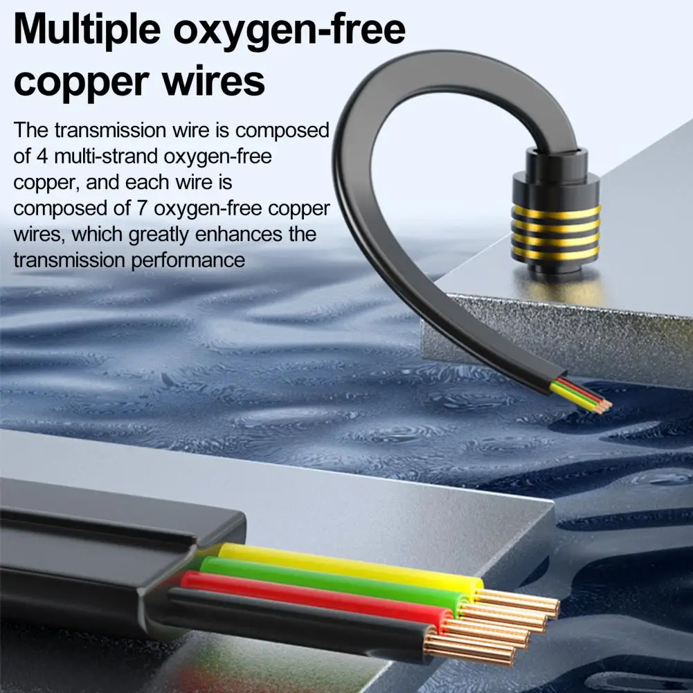Телефонный Шнур анти-вращение устройство анти-спутывание телефонный шнур гаджет Rj9 4p4c телефонный шнур спутыватель 360 для стационарного без спутывания