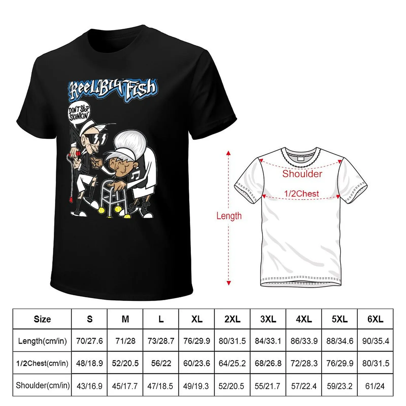 Reel Big Fish American Ska Punk Band T-Shirt blue archive customs design your own boys whites man t shirt cotton t shirt men