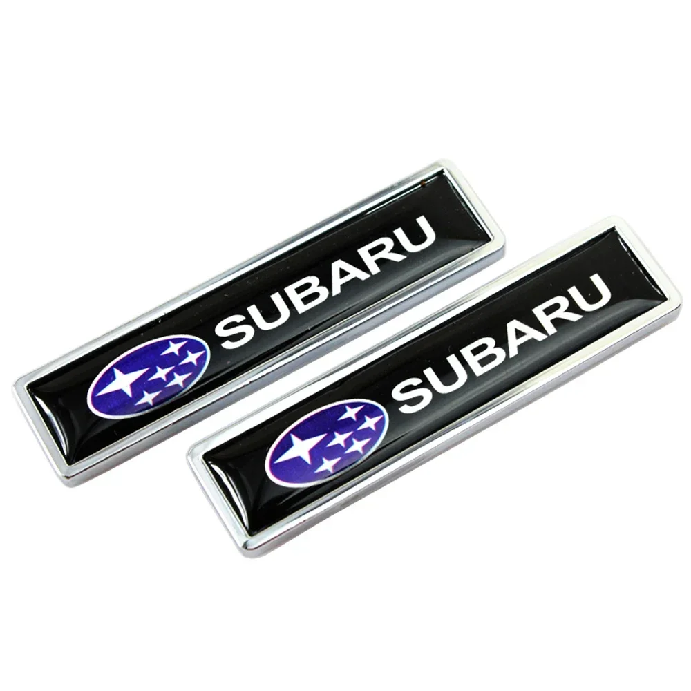 2Pcs Car Fender Side Emblem Sticker Auto Body Badge Decal Decoration for Subaru WRX DRL XV STI Outback Legacy Forester Impreza