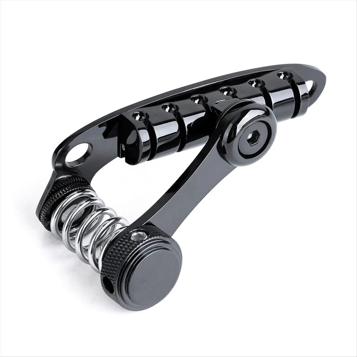 

(AD10) Гитарный тремоло-механизм (вибрато) с плоским верхом для электрогитар LP SG, черный