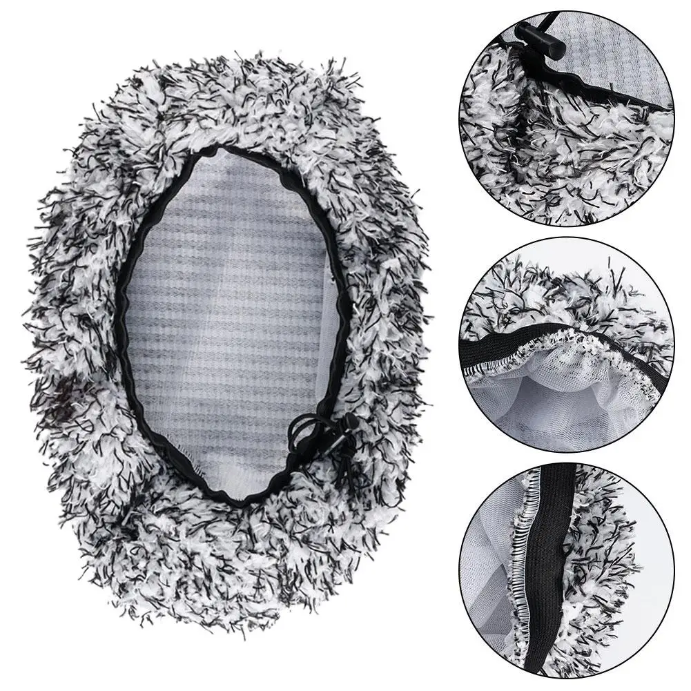 Long Handle Water Brush Head Chenille Cover Mop Replacement Car Household Cleaning Mop Cloth Cover For Car Beautify Brush Cover