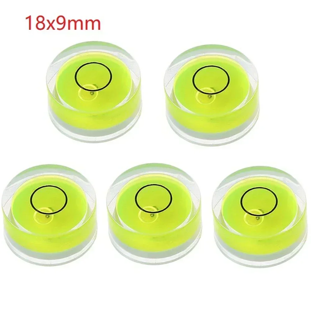 Spirit Leveler Bubble Level 5pcs Round Round Bubble LevelLevel Bubble Level Instrument Leveler MiniLevel New