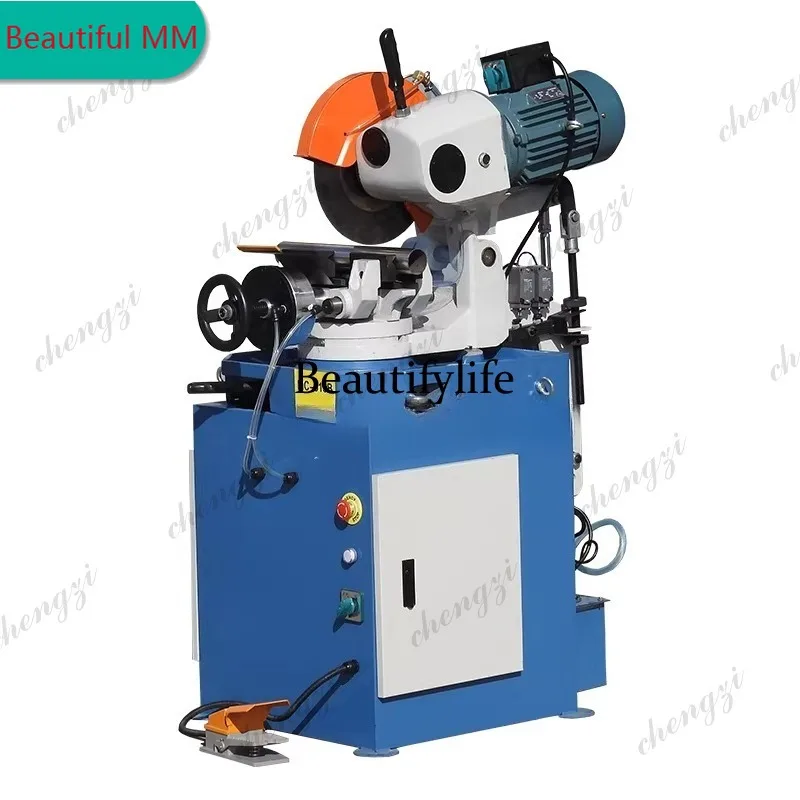 M138  Semi Automatic Burr Free Pipe Cutter With Hydraulic Feed For Stainless Steel Iron Tube And Square Pipe