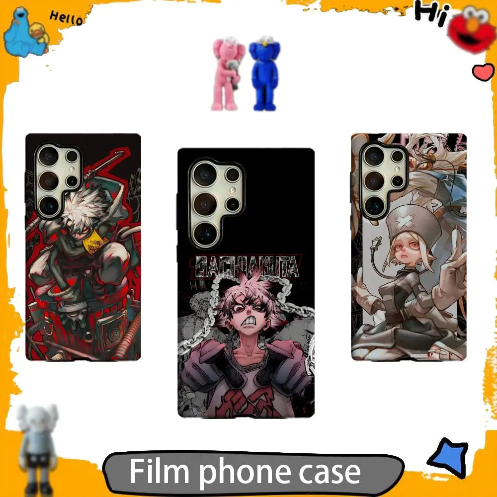 anime K-GACHIAKUTA Phone Case 2-in-1 Glossy shell For Samsung S26 S25 S24 S23 S22 S21 Plus Ultra A16