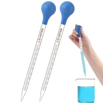 10 ml glazen druppelaar helder afgestudeerd transferpipet DIY kunst geneeskunde druppelaar pipetten etherische olie glazen vloeibare druppelaar