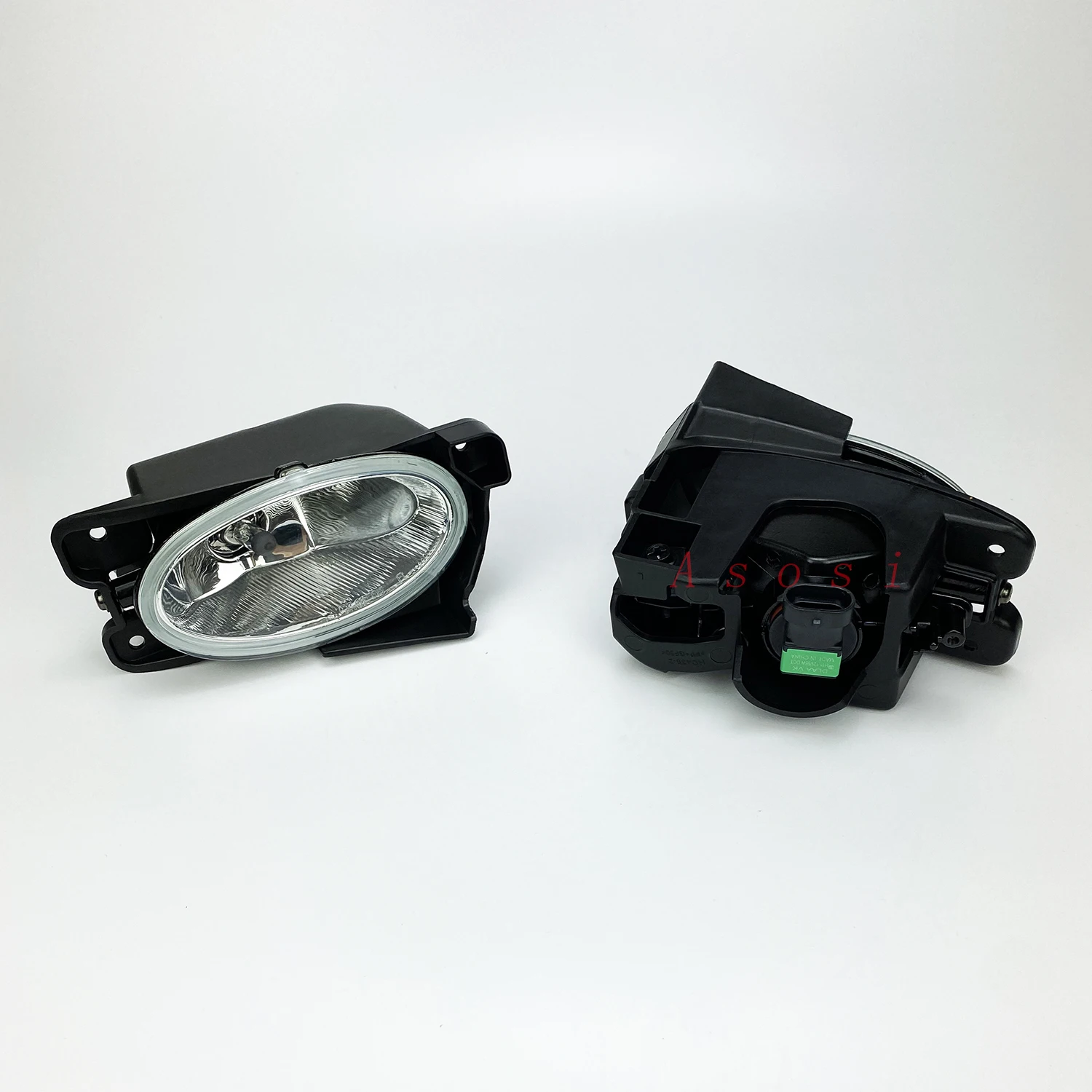 Front Bumper Fog Light Kit For Honda Jazz / Fit 2011 2012 2013 Right + Left Side With Bulb Switch Wire Harness Bezel