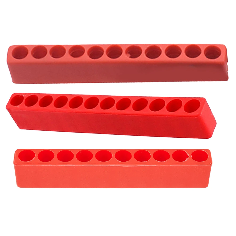 Porta punte per fori in plastica pollici esagonale strumento nota organizzare e conservare pezzi quantità cacciavite e punte da trapano organizzare
