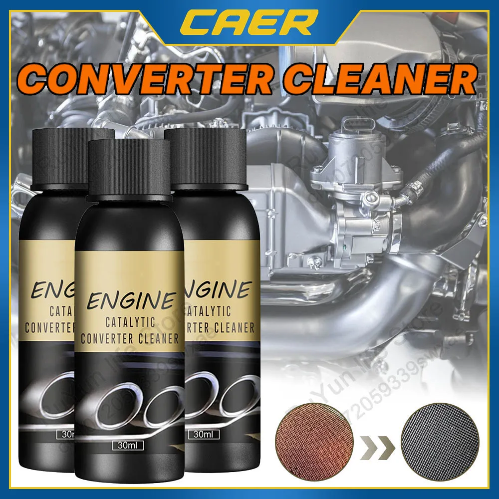 

30ML Car Engine Catalyst Converter Automobile CSV Cleaning Accelerators Engine Carbon Cleaner for Performance Optimization