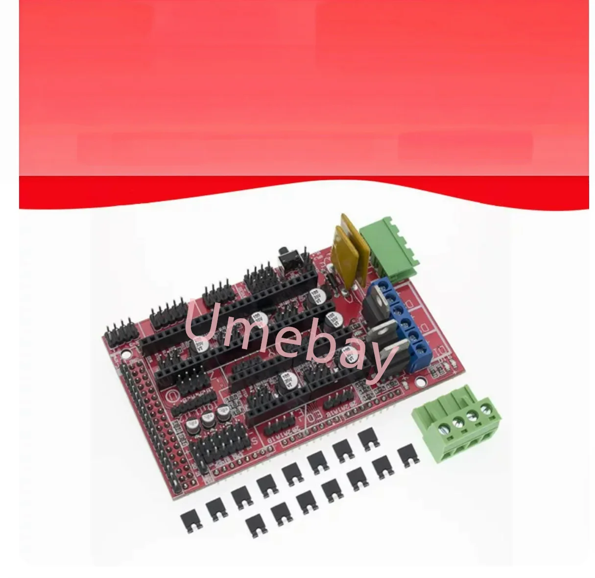 5 pieces, integrated circuits.  3D printer RAMPS 1.4 control board printer Control Repap MendelPrusa