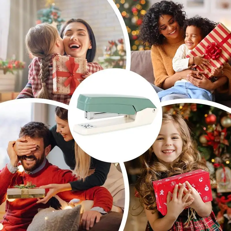 Booklet Stapler Long Arm Stapler 360 Degree Rotate Binding Accessories For Construction Crafting Packaging Warehouse Home