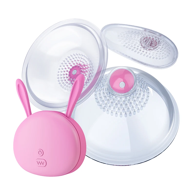 

Smart Library Medical Grade Silicone Red Blue Light Female Health Care Breast Vibration Massager Wireless Stealth Chest Massager