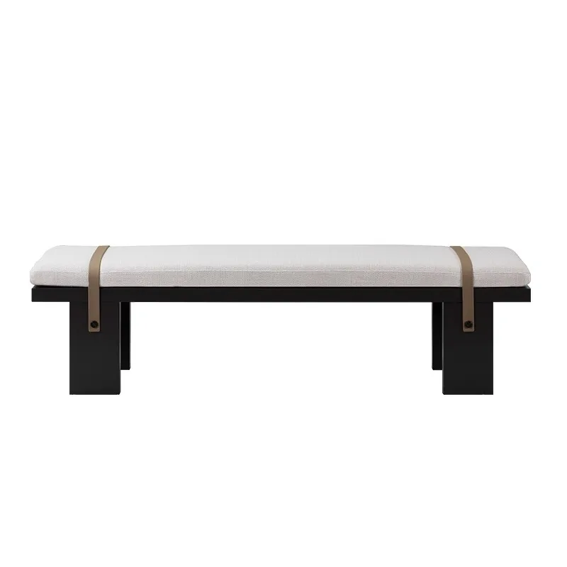 

High-end bench dining chair light luxury