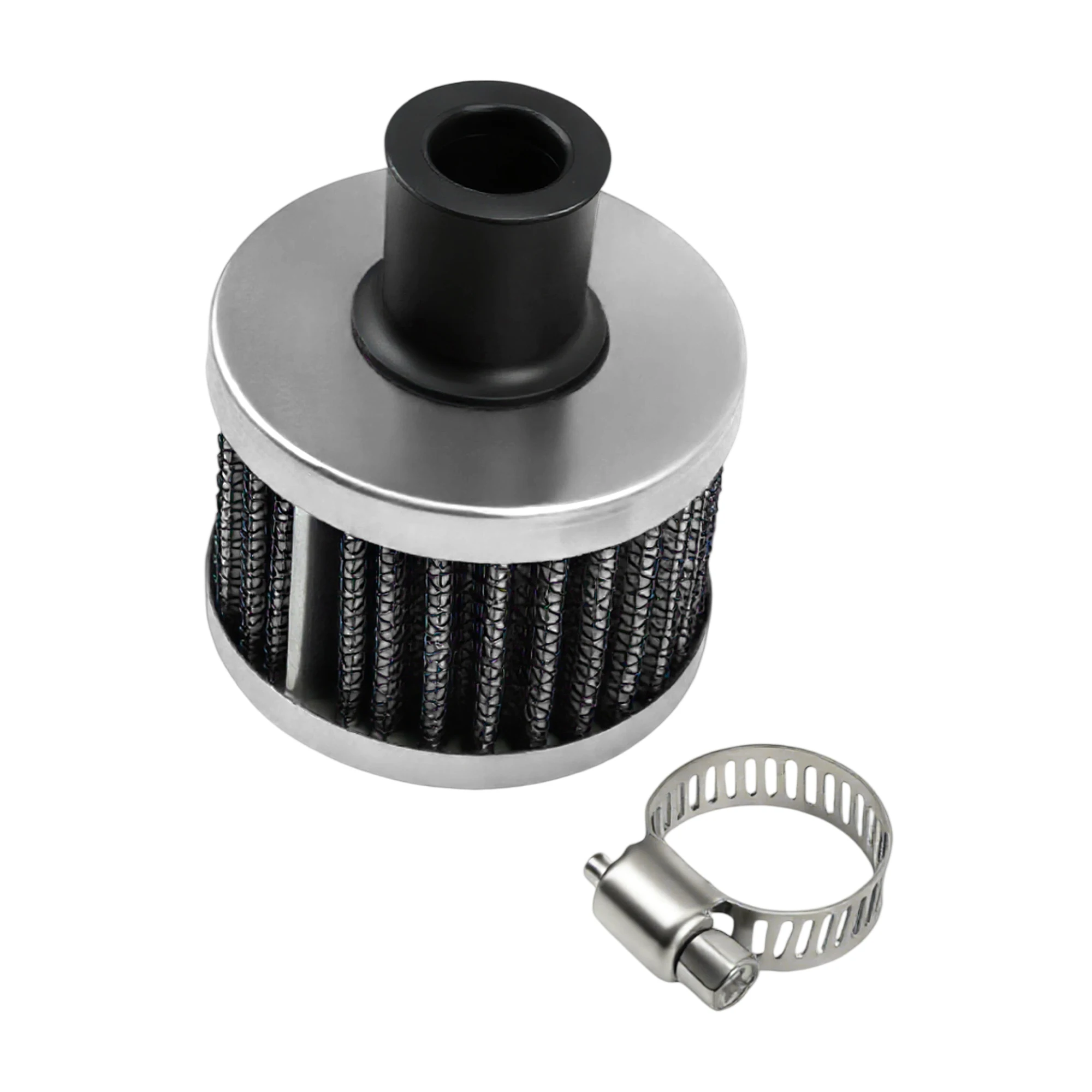 

Motorcycle Crankcase Vent Filter 12mm Air Filter High Flow Cold Air Intake Systems Racing Dirt Bike Mini Breather Air Filters