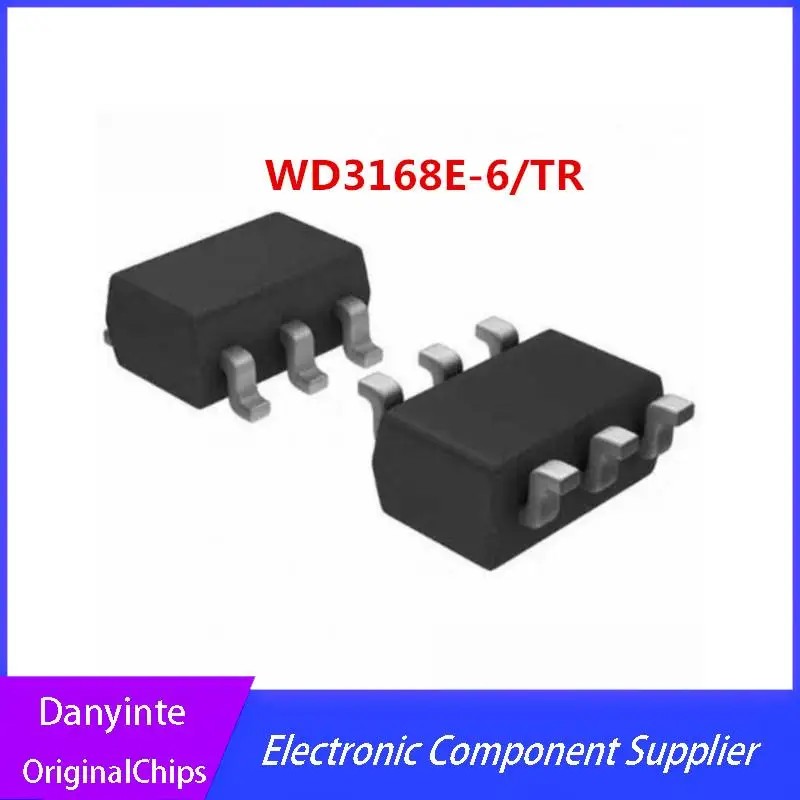 New   10PCS/LOT   WD3168E-6/TR   WD3168E-6   SOT23-6