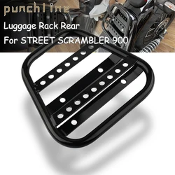 Fit For TRIUMPH STREET SCRAMBLER 900 2016-2022 Luggage Rack Rear Tail Rack Top Box Case Suitcase Carrier Board