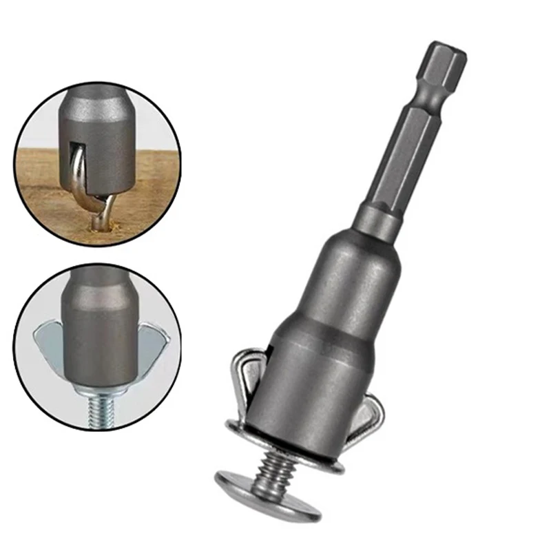 1PC Wing Nut Drill Socket Wrench Tool Set, 1/4