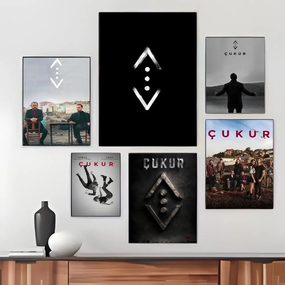 TV series T-The Pit Poster Pegatina artistica HD autoadhesiva impermeable para salon dormitorio