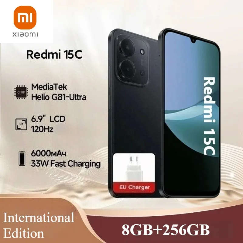 Xiaomi Redmi 15C Smartphone 6.9