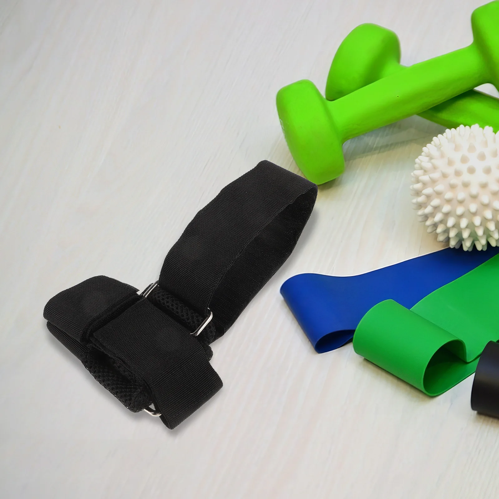 

Adjustable Feet Dumbbell Attachment Ankle Straps Leg Workout Equipment Leg Strengthening Strap Lightweight Portable Gym