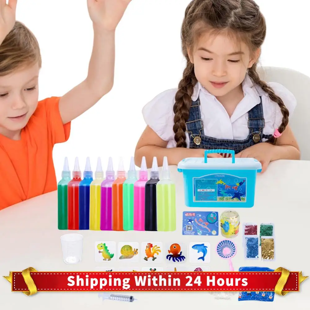 مجموعة ألعاب قزم الماء السحري، مجموعة ألعاب مائية سحرية إبداعية، مجموعة قزم مائية، هدايا عيد الميلاد للأطفال، هدايا الحفلات